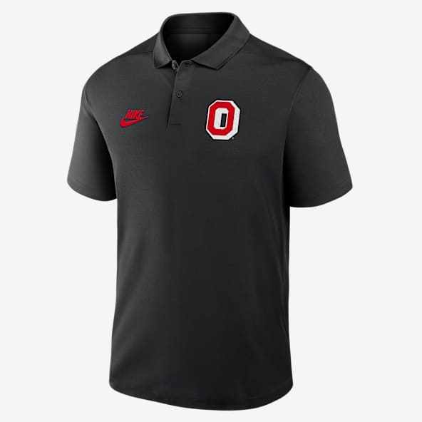 ⭐️新品未使用⭐️NIKE ゴルフポロシャツ レッド/グレー - メルカリ